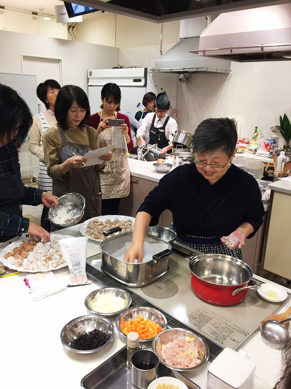 博多阪急で山際千津恵先生の料理教室が開催されました♪2