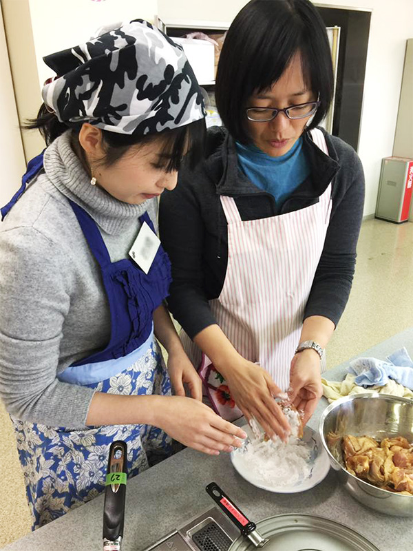 筑紫野市文化講座、舩越舞先生の料理教室9